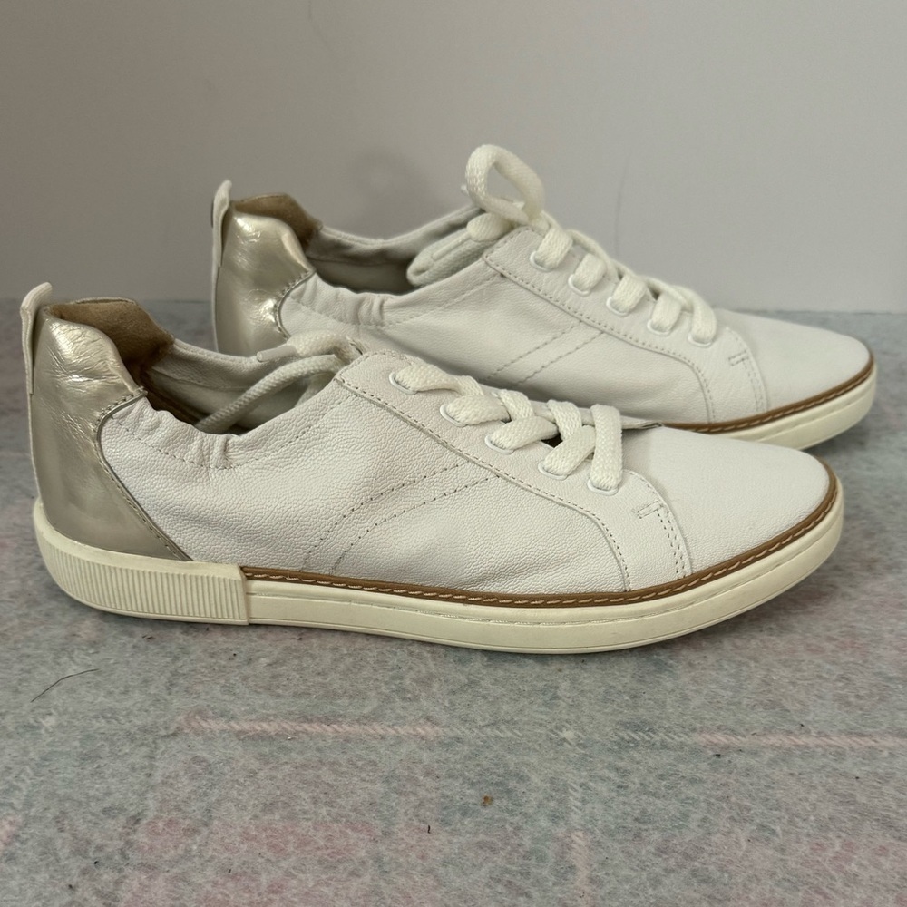 Naturalizer Zoey Comfort Sneakers Leather White 9M - Picture 2 of 7